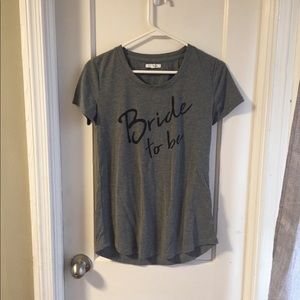 Bride To Be T-shirt